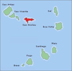 kaart sao nicolau kaapverdie
