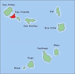 kaart sao vicente kaapverdie