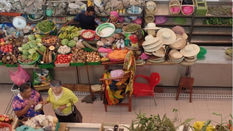 Lokale markt Assomada - Santiago
