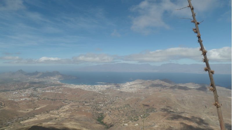 Uitzicht vanaf Monte Verde - Sao Vicente