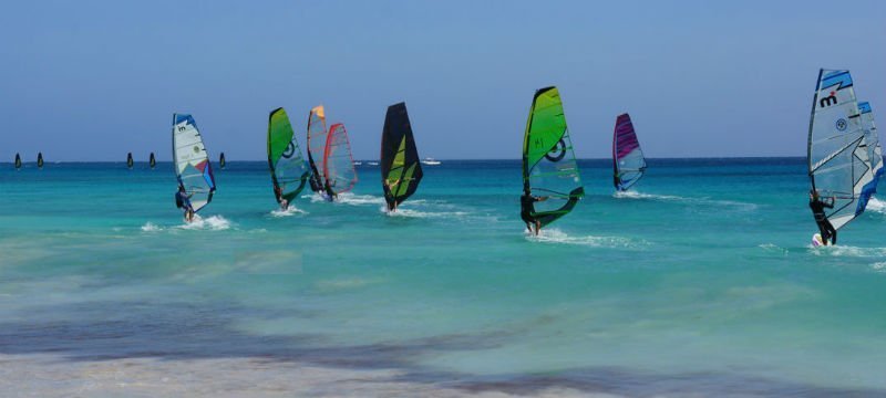 Windsurfen Sal