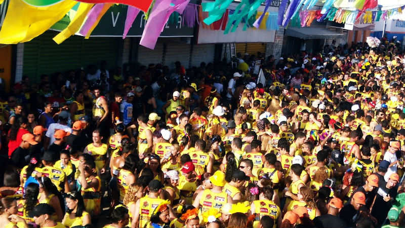 Feest tijdens carnaval
