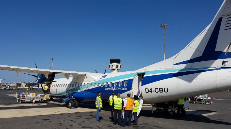 Binnenlandse vlucht Kaapverdië
