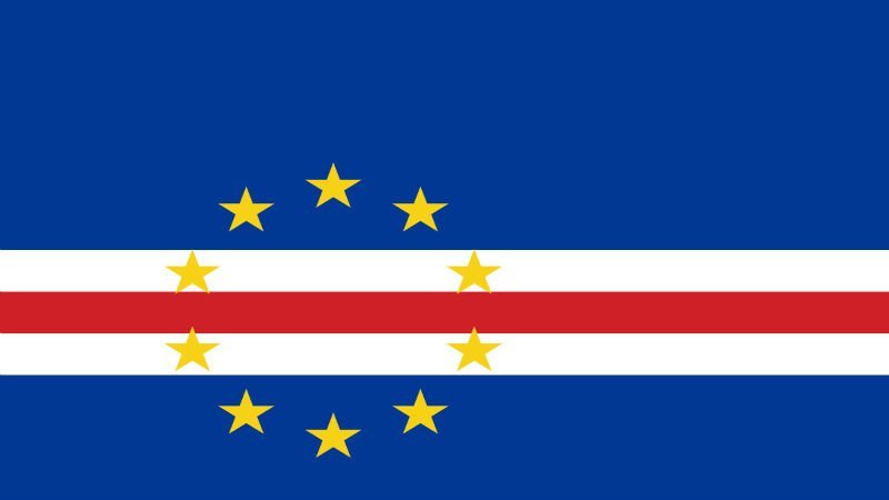 Huidige vlag Kaapverdië