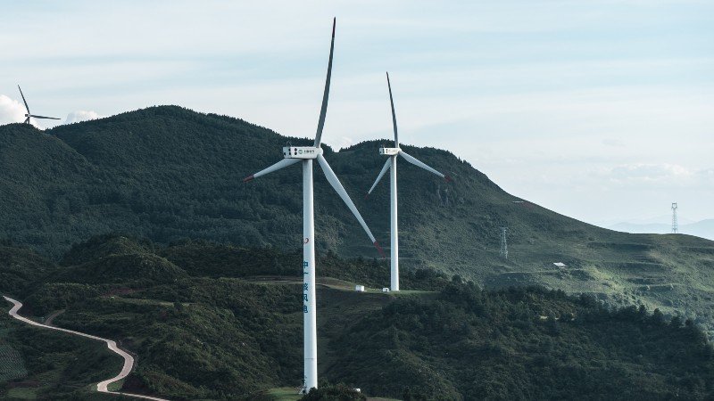 Windturbines op Kaapverdië